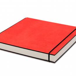 Sketchbook INSPIRATION COLOUR red | A5, landscape, 96 sheet blank 120 g