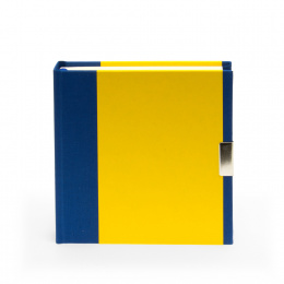 Journal TRUE COLOURS blue/yellow