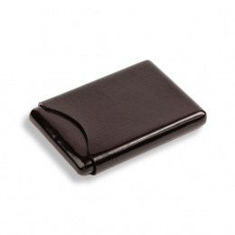 Business Card Case  dark brown